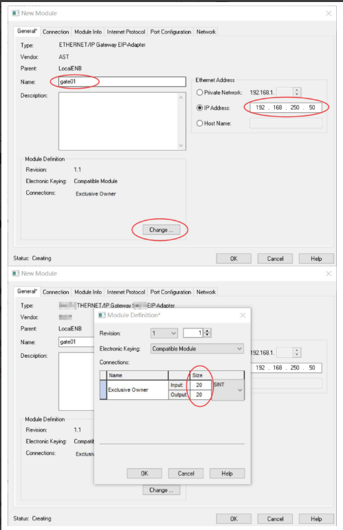 EtherNet/IP转 Modbus网关实现AB PLC控制变频器案例(图5)