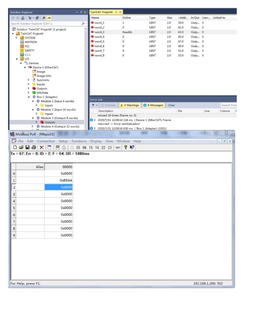  Modbus tcp转ETHERCAT在Modbus软件中的配置方法(图12)