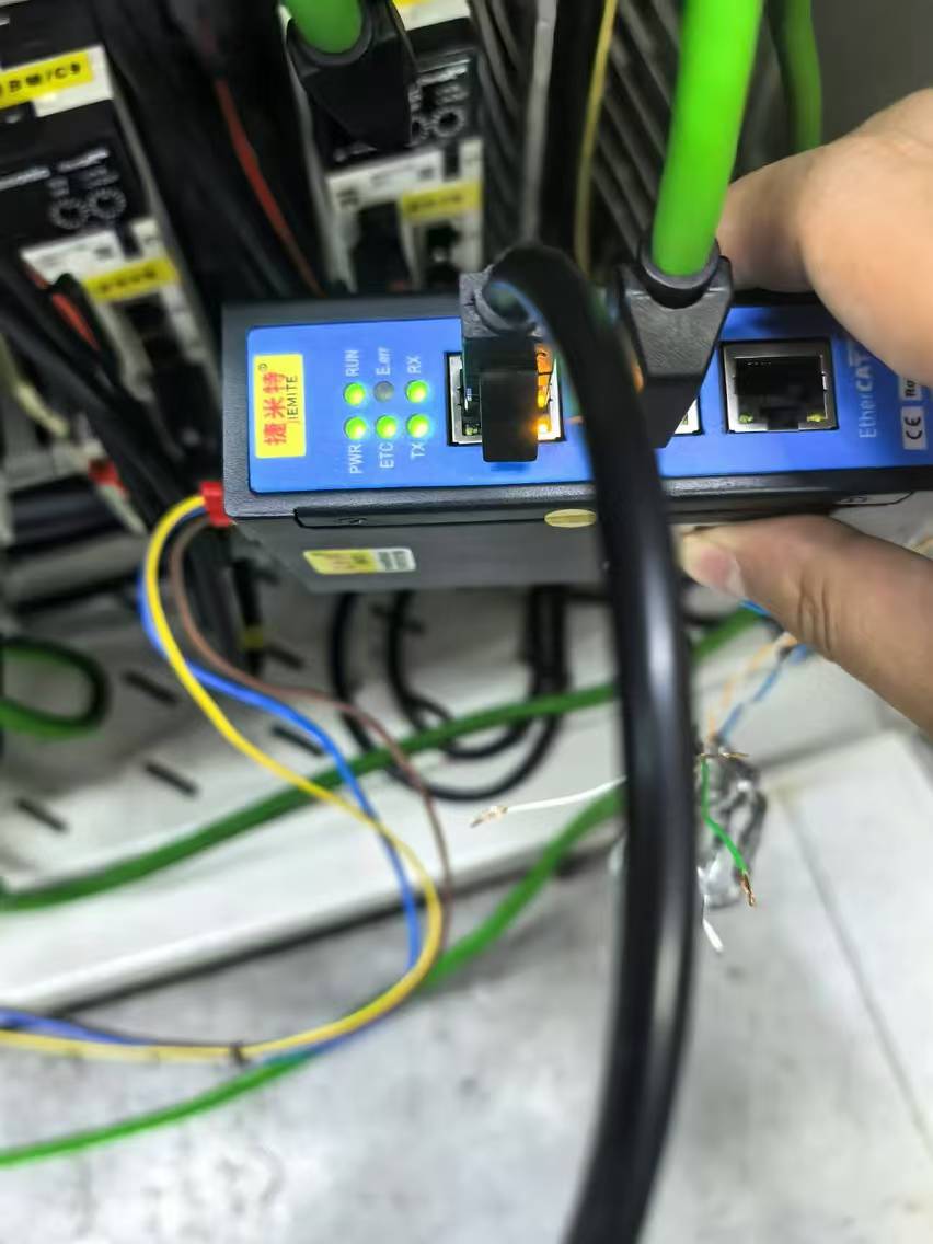 Profinet转Modbus TCP协议转换网关实现西门子S7-1500PLC与欧姆龙NJ系列PLC设备之间的通讯(图3)