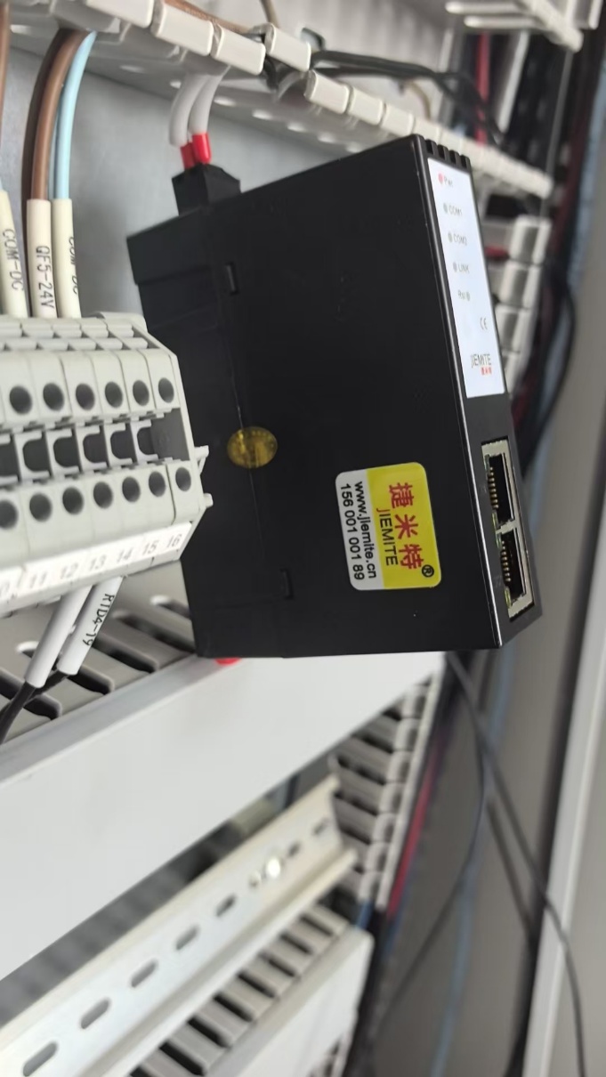三菱FX3S PLC借助于PLC以太网通讯模块与上位机通讯实现触摸屏监控的应用配置案例(图5)