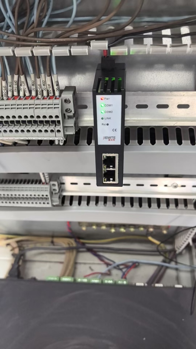 三菱FX3S PLC借助于PLC以太网通讯模块与上位机通讯实现触摸屏监控的应用配置案例(图6)