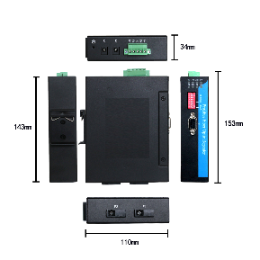 环网式Profibus DP 转光纤(图10)