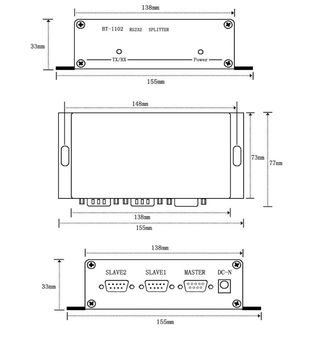 JM-HUB-RS232-03产品手册(图4)