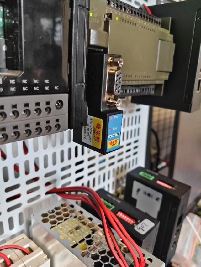 西门子 S7-200 PLC借助于PPI以太网通讯模块与上位机通讯实现触摸屏监控环保监测设备的应用配置案例(图4)