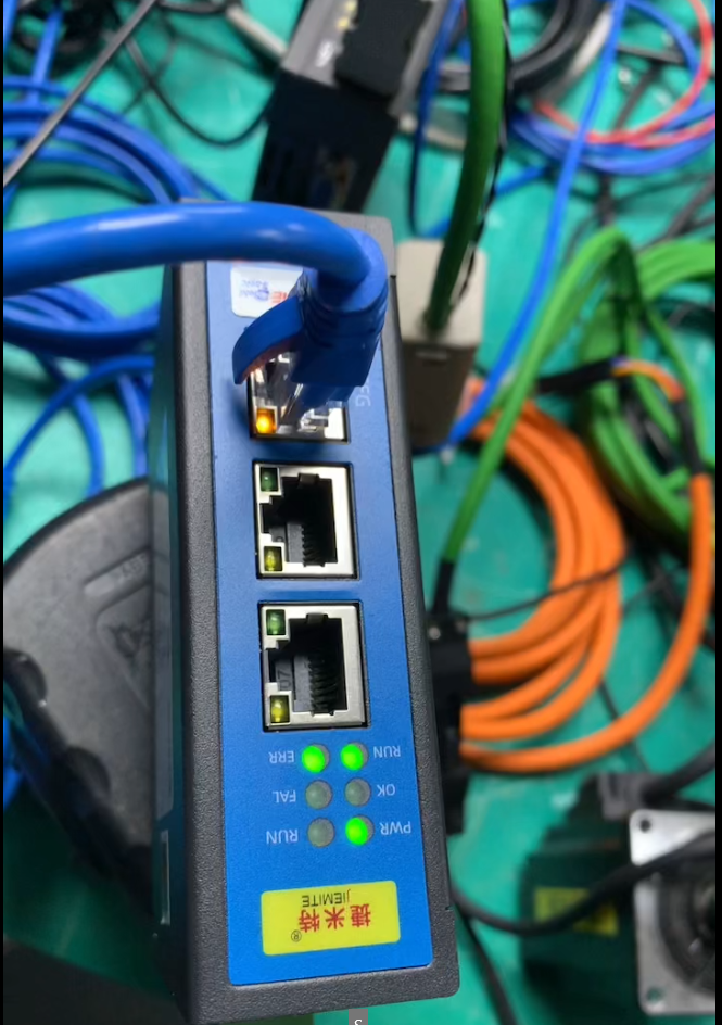 EtherCAT转CCLKIE智能网关实现三菱FX5U-64MT/ES与汇川SV660N伺服驱动器通讯的配置案例(图4)