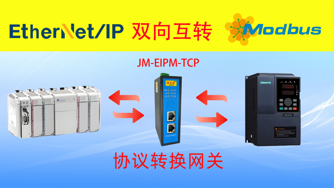 EtherNet/IP转Modbus TCP协议转换网关实现污水厂设备智能互联(图4)