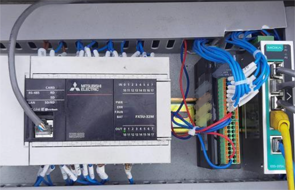 污水处理厂三菱FX5U系列PLC通过Modbus TCP转CCLKIE工业智能网关和多个不同的仪表进行通讯案例(图3) 污水处理厂三菱FX5U系列PLC通过Modbus TCP转CCLKIE工业智能网关和多个不同的仪表进行通讯案例(图3)