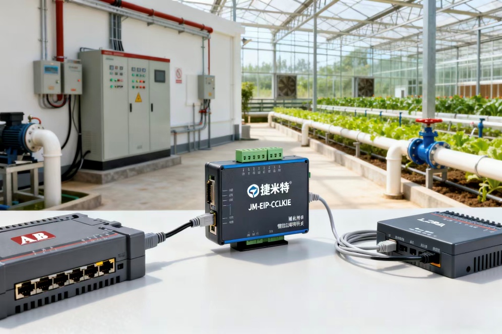 CC-Link IE FB转EtherNet/IP协议转换网关实现AB PLC与三菱PLC通讯的配置案例(图2)