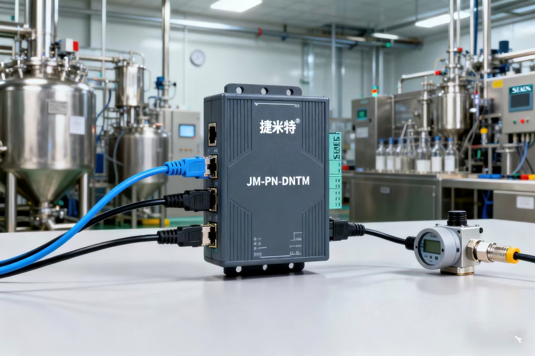 DeviceNet转ProfiNet协议转换网关实现西门子1500 PLC与压力传感器通讯在制药厂的应用案例(图4)