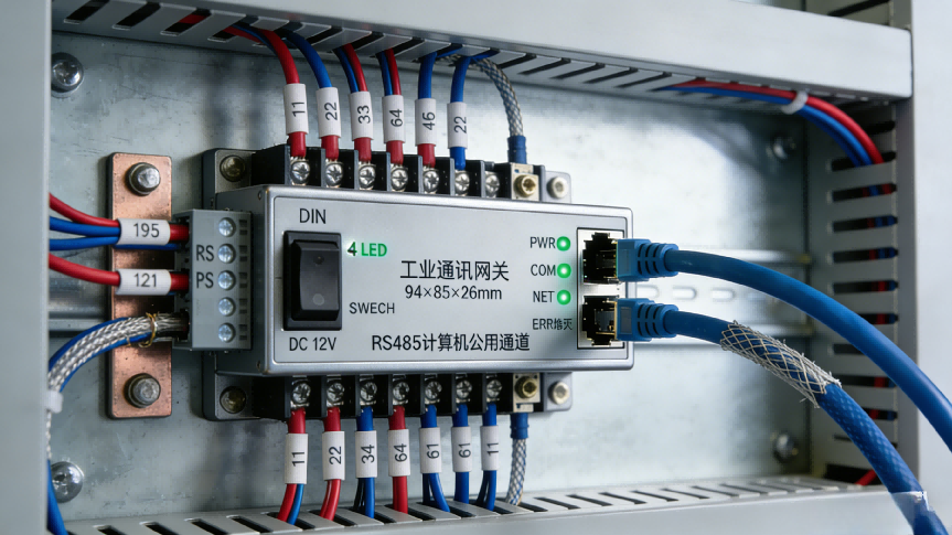  Modbus RTU转Modbus TCP：工业智能网关赋能汽车电子生产通讯案例(图4)