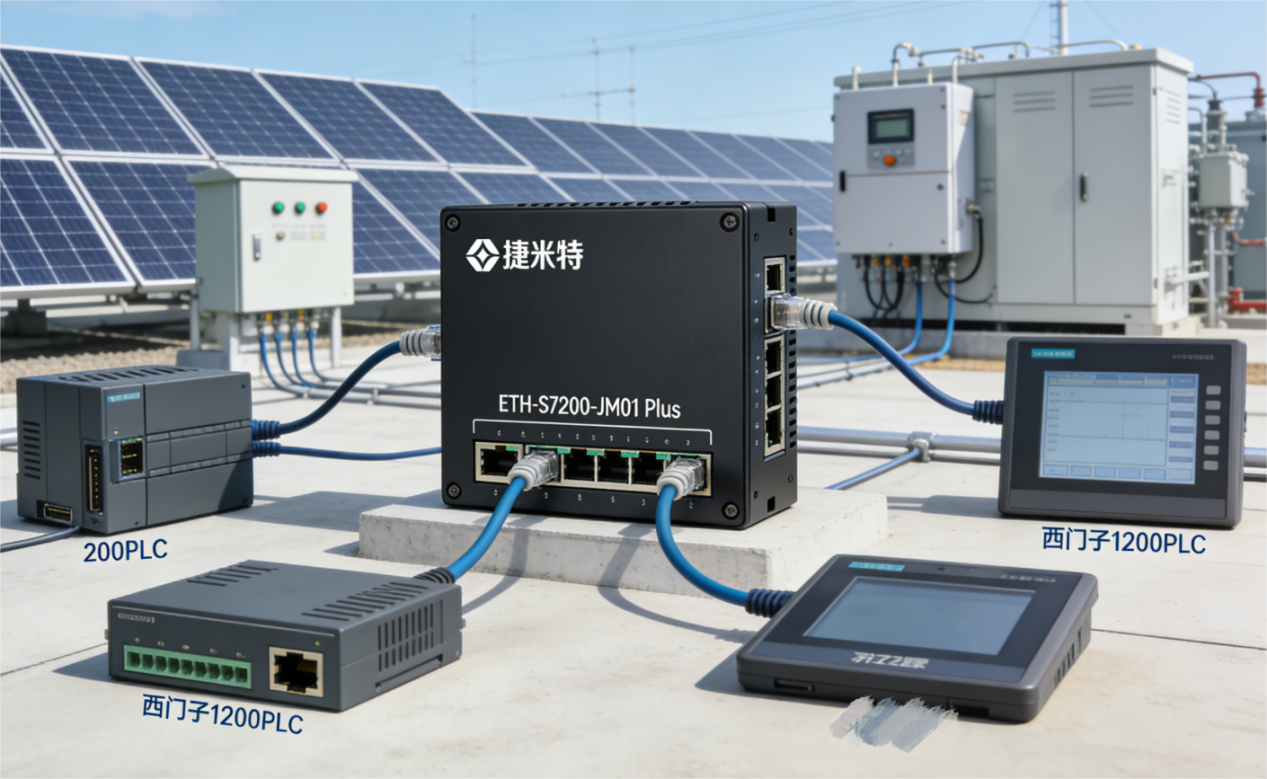 西门子S7-200PLC借助于以太网转换模块同时与S7-1200PLC和西门子触摸屏通讯案例(图5)