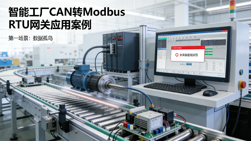 CAN转Modbus RTU网关在智能工厂输送线中的应用(图2)
