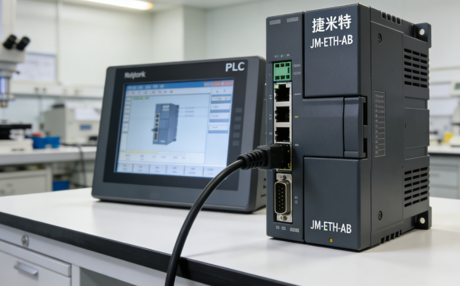 罗克韦尔 SLC500 系列 PLC 借助以太网通讯处理器实现与 MCGS 触摸屏通讯的配置案例(图2)