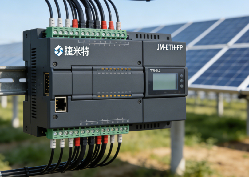 松下 FP-XH PLC 借助以太网模块与上位机通讯实现 MCGS 触摸屏监控光伏电站应用配置案例(图2)