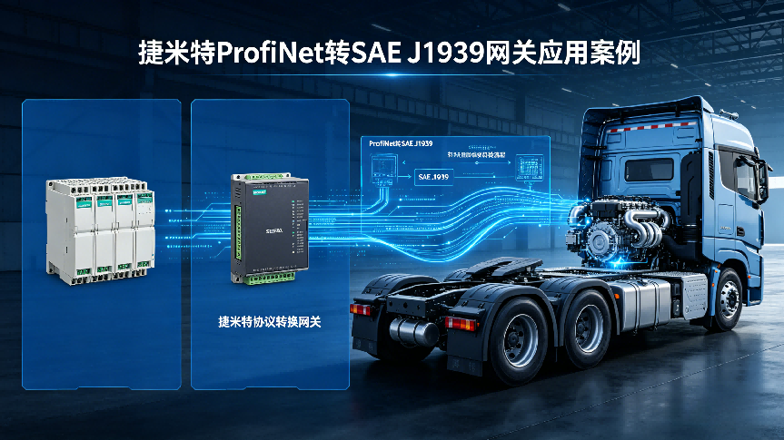 ProfiNet转SAE J1939网关实现西门子PLC与车载ECU实时通讯(图5)