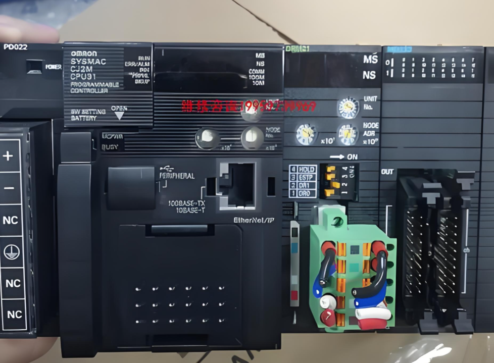 水泥制品自动化生产线中欧姆龙PLC通过以太网模块和触摸屏上位机进行通讯的经典应用案例(图4)