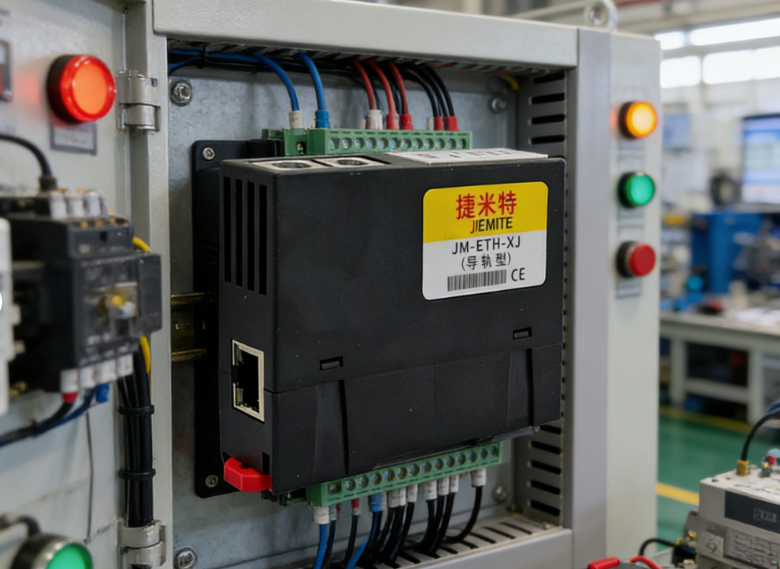 信捷PLC编程口复用不改触摸屏连接借用串口转以太网模块实现数据双通道应用案例(图3)