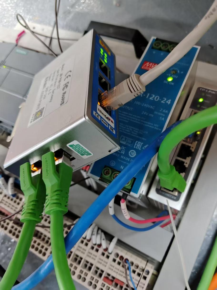 ProfiNet转EtherCAT网关实现智能仪表对接和利时PLC改造案例(图4)
