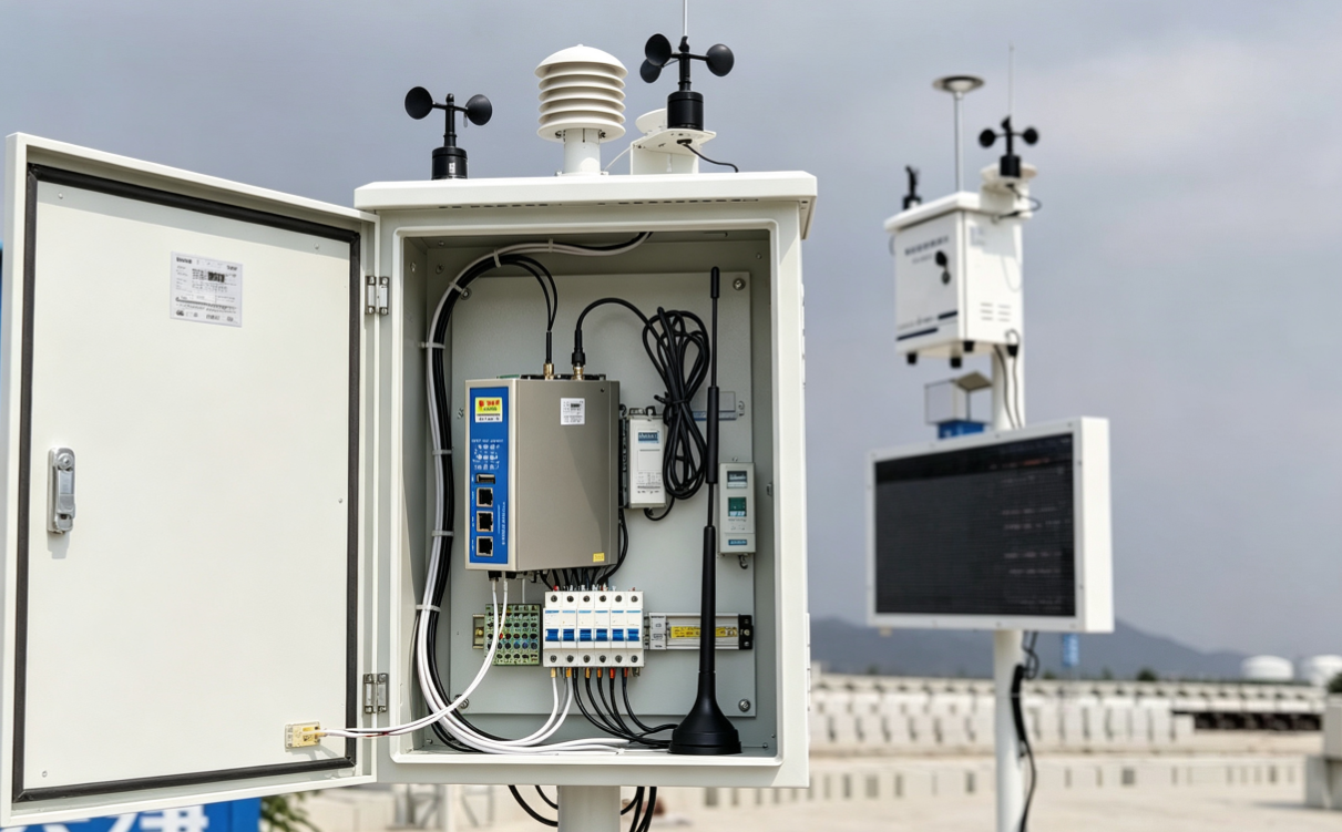 4G网关智慧工地扬尘噪声与塔吊安全监管应用案例(图4)