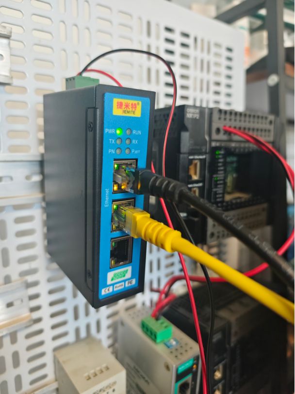 ProfiNet转Modbus RTU网关实现西门子PLC与变频器远程通讯应用案例(图3)