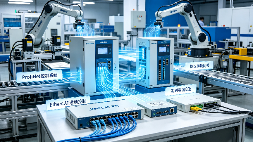 ProfiNet转EtherCAT网关实现西门子S7-1500与倍福CX系列PLC实时通讯应用案例(图4)