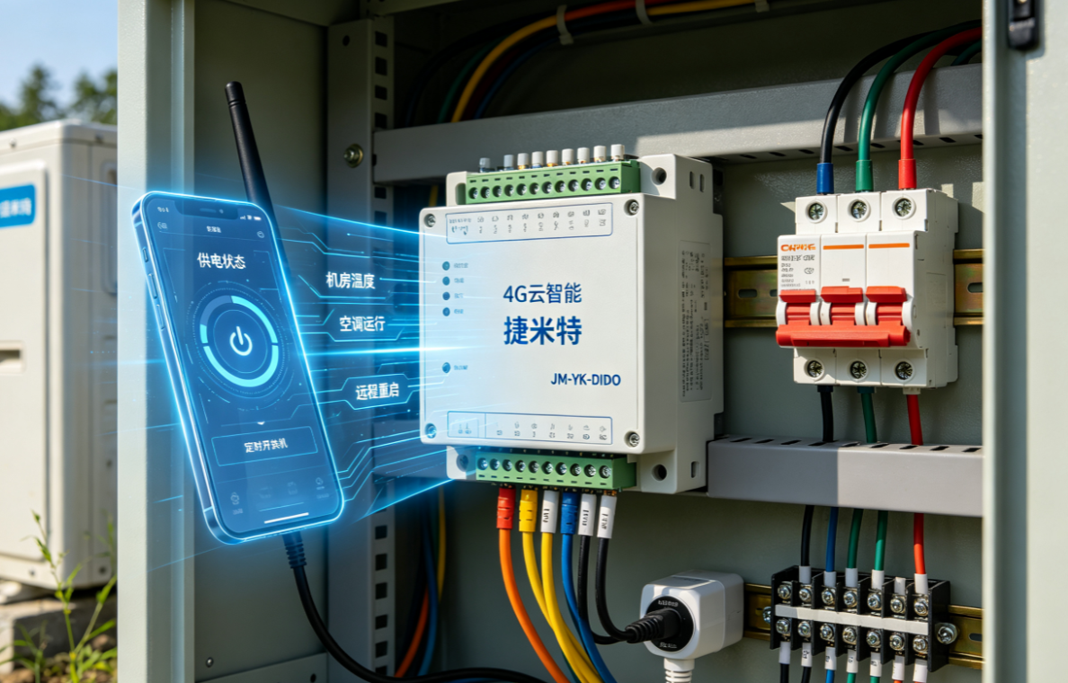 4G云手机远程控制开关模块野外机房基站空调远程重启维护案例(图5)
