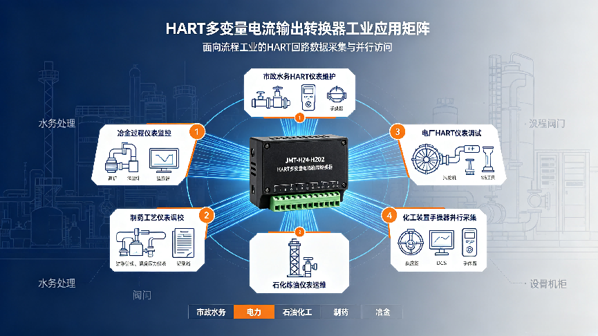 HART多变量电流输出转换器水务现场运维优化实践(图5)