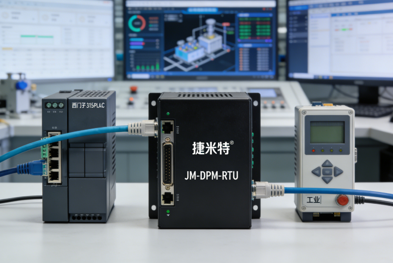 采油站中央监控系统通过Profibus DP转Modbus RTU协议转换网关与多个Profibus DP从站进行通讯案例(图3)